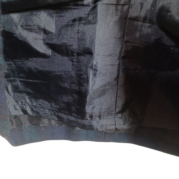 Eddie Bauer Black Watch Tartain Plaid Academia Geek Nerd Mini School Skirt 6 - Picture 6 of 8
